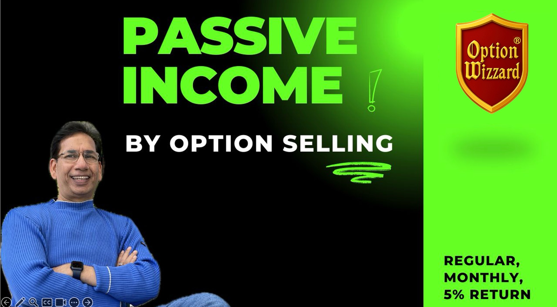 Option trading banner